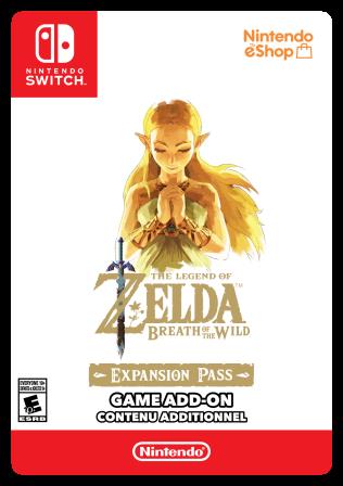 THE LEGEND OF ZELDA: BREATH OF THE WILD EXPANSION PASS DLC - SWITCH [DIGITAL CODE]