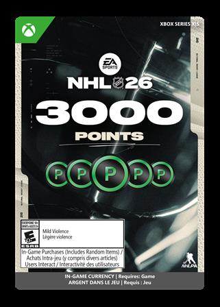 NHL 26: 3000 NHL POINTS [Digital Code]