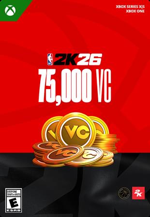NBA 2K26: 75,000 Virtual Currency Pack [Digital Code]