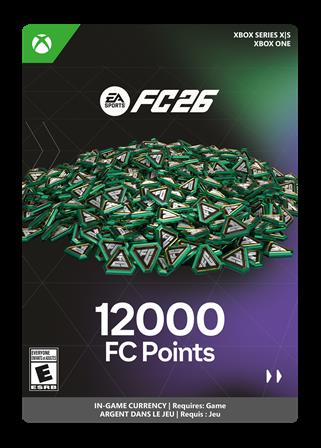 EA SPORTS FC 26 - FC POINTS 12000 - Xbox Series X/S and Xbox One [Digital Code]