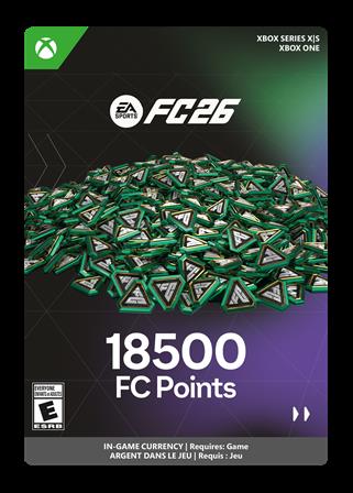 EA SPORTS FC 26 - FC POINTS 18500 - Xbox Series X/S and Xbox One [Digital Code]
