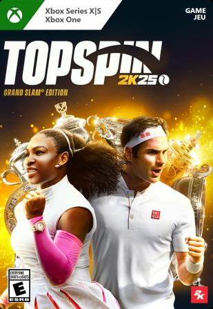 TopSpin 2K25: Grand Slam Edition - code de téléchargement