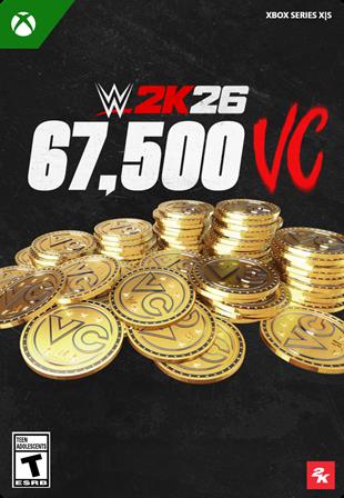 WWE 2K26: 67,500 Virtual Currency Pack - Xbox Series X/S [Digital Code]