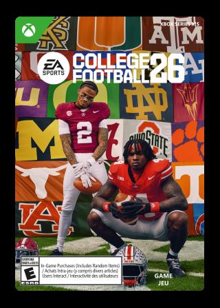 COLLEGE FOOTBALL 26 - Standard Edition [Digital Code]