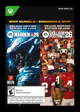 COLLEGE FOOTBALL 26: MVP BUNDLE [Digital Code]