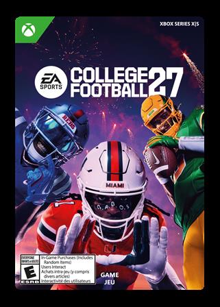 COLLEGE FOOTBALL 27 - STANDARD EDITION - Xbox Series X/S [Digital Code]