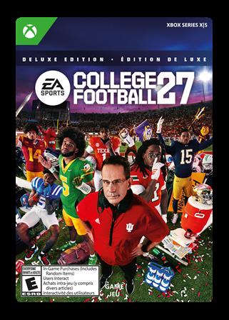 COLLEGE FOOTBALL 27 - DELUXE EDITION - Xbox Series X/S [Digital Code]