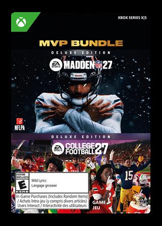 COLLEGE FOOTBALL 27 - MVP BUNDLE - Xbox Series X/S [Digital Code]
