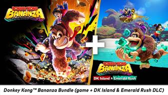 DONKEY KONG BANANZA BUNDLE (GAME + DK ISLAND & EMERALD RUSH DLC) - NINTENDO SWITCH 2 [DIGITAL CODE]