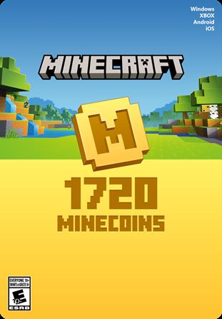 Minecraft Minecoins Pack: 1720 Coins - Xbox Series X/S and Xbox One [Digital Code]