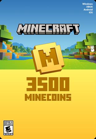 Minecraft Minecoins Pack: 3500 Coins - Xbox Series X/S and Xbox One [Digital Code]